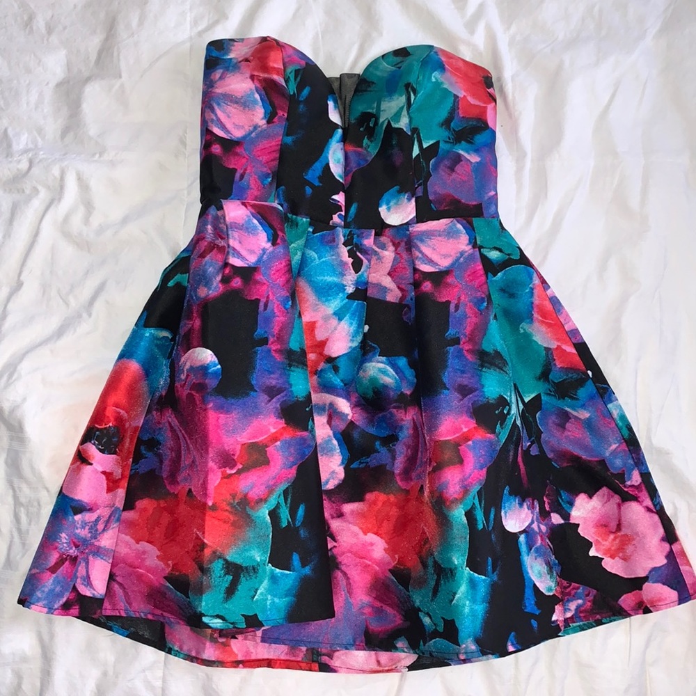 Floral party/formal dress